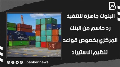 البنوك جاهزة للتنفيذ .. رد حاسم من البنك المركزي بخصوص قواعد تنظيم الاستيراد| فيديو 
