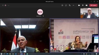 وزيرا الرى والتخطيط يبحثان الموقف التنفيذي للخطة الاستثمارية للعام المالي الجاري