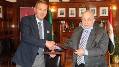 بنك مصر يوقع بروتوكول تعاون مع الاتحاد المصري لمقاولي التشييد والبناء