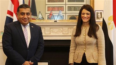 المشاط تبحث تعزيز التعاون مع المملكة المتحدة في مختلف مجالات التنمية والتكامل مع أفريقيا
