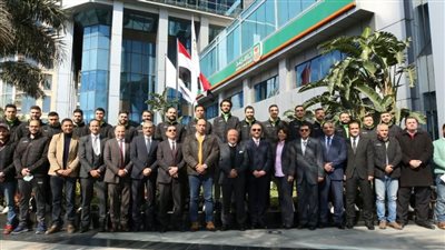 بعد وصولهم للمربع الذهبي لكاس مصر... البنك الأهلي المصري يكرم فريق ناديه لكرة اليد