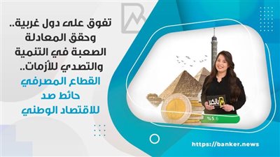 تفوق على دول غربية.. وحقق المعادلة الصعبة في التنمية والتصدي للأزمات.. القطاع المصرفي حائط صد للاقتصاد الوطني | فيديو 