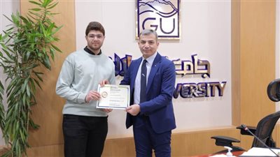 فوز طلاب بالفرقة الاولي ببرنامج علوم الذكاء الاصطناعي -كلية علوم وهندسة الحاسبات - جامعة الجلالة بالمركز الثاني لأول 