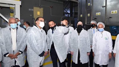 رئيس الوزراء يزور عددا من مصانع المنتجات الغذائية بالمنطقة الاستثمارية بالسادس من أكتوبر