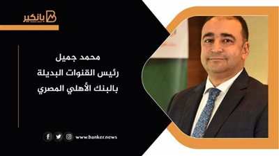 محمد جميل: الأهلي المصري البنك الوحيد الحاصل على ترخيص المركزي لتطبيق خدمة Tap on phone