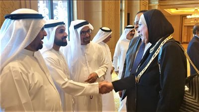 وزيرة التجارة تدعو الشركات الاماراتية لزيارة المدن الصناعية وزيادة استثماراتهم في مصر