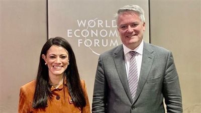 المشاط تلتقي أمين منظمة التعاون الاقتصادي والتنمية OECD بمنتدى دافوس