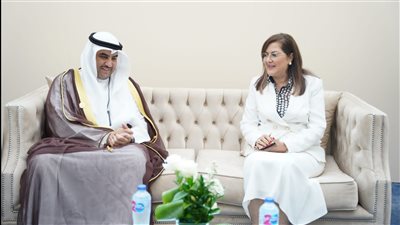 وزيرة التخطيط تبحث سبل التعاون مع وزير المالية والشئون الاقتصادية والاستثمار الكويتي