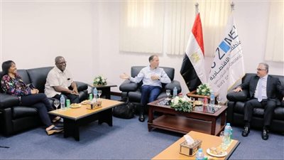 اقتصادية قناة السويس تستقبل وفد المؤسسة البريطانية الدولية للاستثمار لبحث فرص التعاون