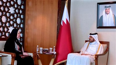 وزيرة التجارة تبحث مع نظيرها القطري سبل تنمية وتطوير علاقات التعاون الاقتصادي المشترك