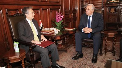 وزير الزراعة يبحث مع السفير الياباني بالقاهرة آفاق التعاون المشترك