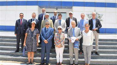 وفد من سفراء دول الاتحاد الأوروبي بمصر يستكشف الفرص الاستثمارية بمنطقة القناة