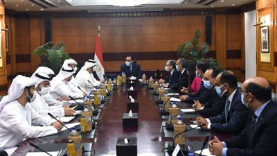رئيس الوزراء يلتقي وزير الصناعة والتكنولوجيا المتقدمة الإماراتي