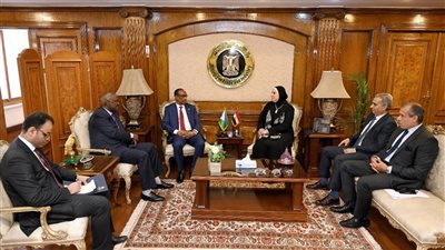 وزيرة التجارة ونظيرها الجيبوتي يبحثان سبل تنمية معدلات التجارة البينية والاستثمارات المشتركة