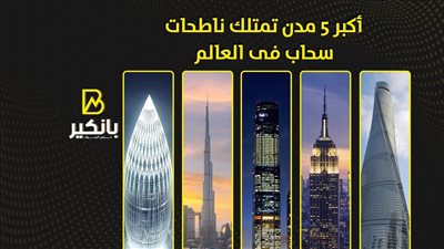 أكبر 5 مدن تمتلك ناطحات سحاب في العالم | إنفوجراف