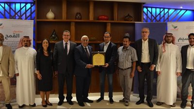 تكريم المصرف المتحد كشريك استراتيجي لشركة رخاء للاستمار الزراعي - السعودية