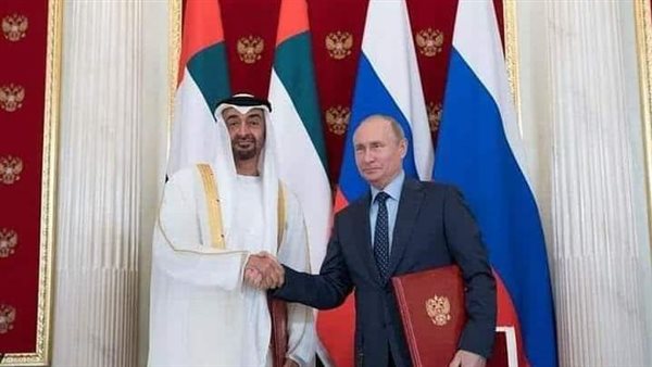 بوتين ومحمد بن زايد