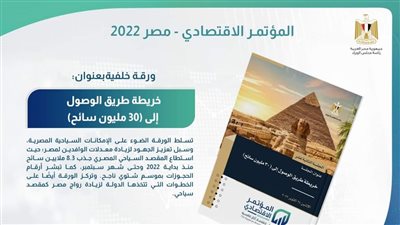 إنطلاق اليوم الثاني من فعاليات المؤتمر الاقتصادي 2022.. اليوم
