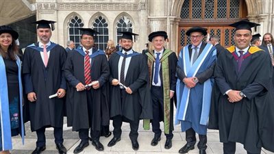 معهد لندن للأعمال المصرفية والمالية يحتفل بتخرج دفعة جديدة من طلاب الشرق الأوسط وشمال إفريقيا