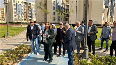 رئيس صندوق الإسكان الاجتماعي تتفقد نماذج وحدات العمارة الخضراء بحدائق العاصمة