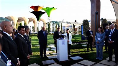 مدبولي: المساحة المخصصة للمنطقة الخضراء بقمة المناخ أكبر بكثير من أي قمم سابقة