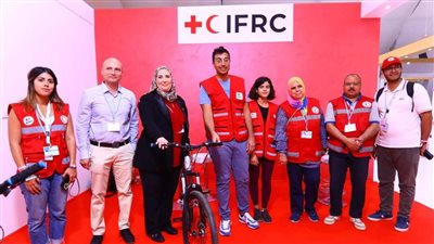 وزيرة التضامن الاجتماعي تتابع جهود الهلال الأحمر المصرى خلال مؤتمر “27-COP”بشرم الشيخ