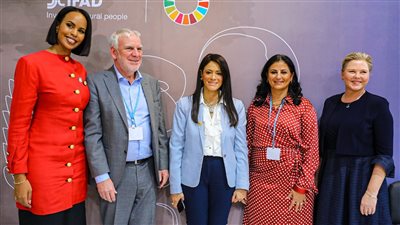 وزيرة التعاون الدولي تستعرض الشراكات بين الحكومة وصندوق 