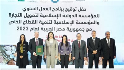 الدولية لتمويل التجارة توقع مع مصر برنامج العمل السنوى لعام 2023 بقيمة 1.5 مليار دولار