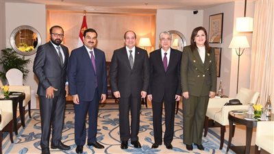 الرئيس السيسى يلتقى رئيس 