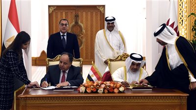 توقيع اتفاقية لإزالة الازدواج في الضريبة على الدخل ومنع التهرب بين مصر وقطر