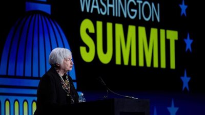 وزيرة الخزانة : الوضع يستقر .. النظام المصرفي الأمريكي متين