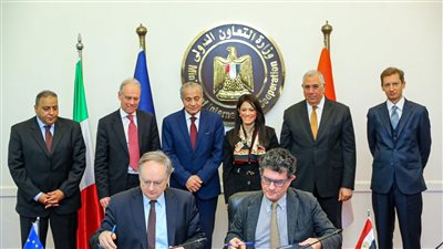 3 وزراء يشهدون توقيع اتفاقية لتعزيز جهود الأمن الغذائي بمنحة قيمتها 40 مليون يورو