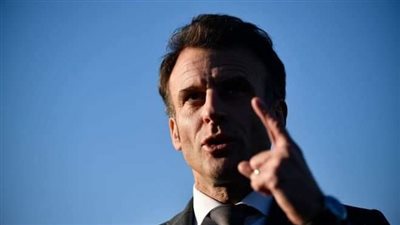 ‏الرئيس الفرنسي محذرا من 