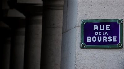 هبوط مؤشرات الأسهم في فرنسا