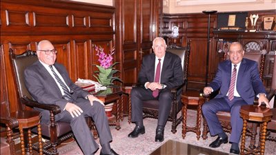 وزيرا الزراعة وقطاع الأعمال يبحثان تنمية إنتاج وصناعة القطن