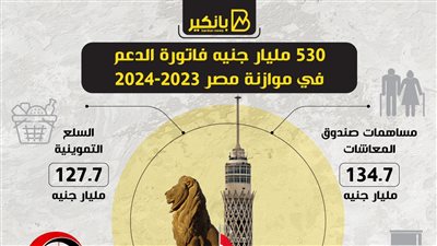530 مليار جنيه فاتورة الدعم في موازنة مصر 2023-2024