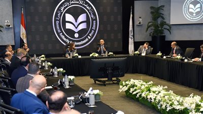 وزيرة الهجرة ورئيس هيئة الاستثمار يجتمعون بمجموعة النواة لإنشاء شركة المصريين في الخارج