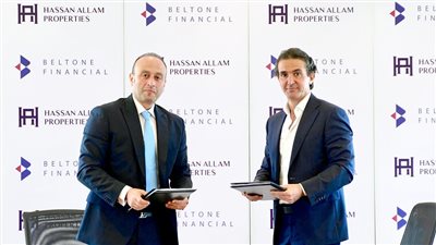 «بلتون للتأجير التمويلي» توقع اتفاقية بيع بقيمة 500 مليون جنيه مع مجموعة «حسن علام العقارية»