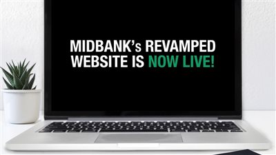 ميدبنك يطلق موقعه الالكتروني المستحدث