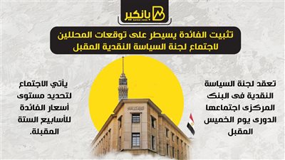 تثبيت الفائدة يسيطر على توقعات المحللين لاجتماع لجنة السياسة النقدية المقبل