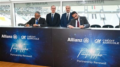 أليانز بمصر تجدد الشراكة مع بنك كريدي أجريكول لمدة أربع سنوات 