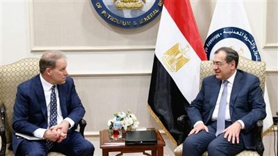 وزير البترول يستقبل مساعد وزيرة الطاقة الامريكية لإدارة الطاقة الأحفورية والكربون