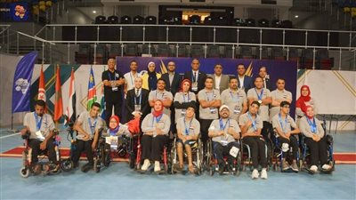 يهنىء..بنك مصر راعي الاتحاد المصري لرياضات اللاعبين ذوي الشلل الدماغي