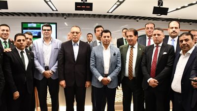 افتتاح فرع البنك الأهلي المصري بمركز التنمية الشبابية بلبيس في الشرقية