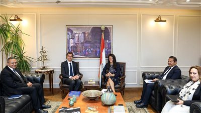 المشاط تلتقي المدير الإقليمي الجديد بالبنك الدولي لمصر واليمن وجيبوتي