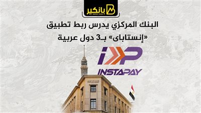 البنك المركزي يدرس ربط تطبيق «إنستاباى» بـ3 دول عربية