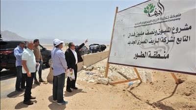 الريف المصري: إطلاق التيار الكهربائى بأراضي مشروع الـ١.٥ مليون فدان قبل نهاية أكتوبر المقبل