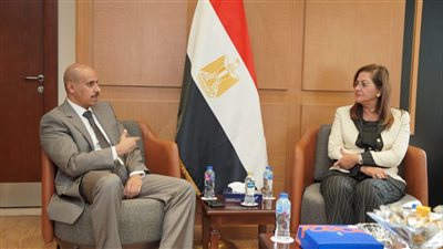 وزيرة التخطيط تبحث مع مدير المعهد العربي للتخطيط بالكويت تعزيز سبل التعاون