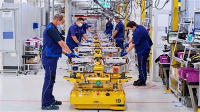 انكماش الإنتاج الصناعي الألماني بشكل حاد