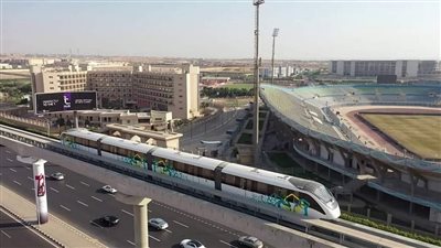 بداية التشغيل التجريبي لمونوريل شرق القاهرة |صور 